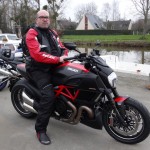 David Jazt sur son Diavel Carbon