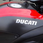 réservoir Carbon sur le Ducati Diavel Carbon