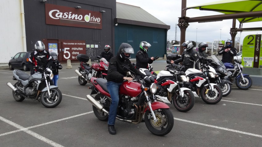 balade moto mensuelle à Rennes