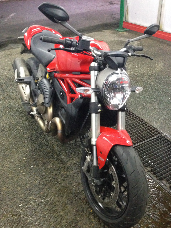 moto Ducati à Rennes