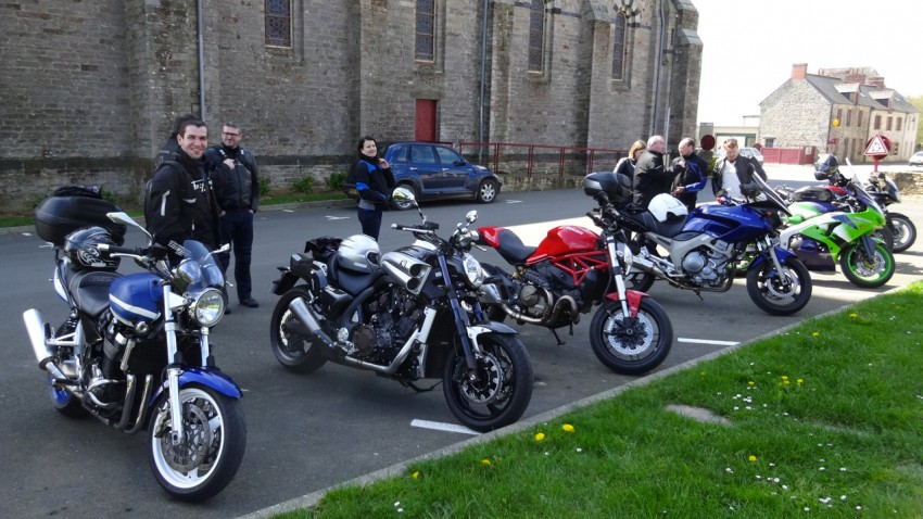 motard Rennais en balade moto