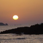 couché de soleil sur Saint-Malo (Bretagne)@