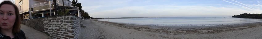 dîner en amoureux vue sur mer à Cap Coz