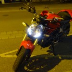 LED sur le Monster Ducati 821