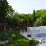 chambre d'hôtes avec piscine dans le jardin