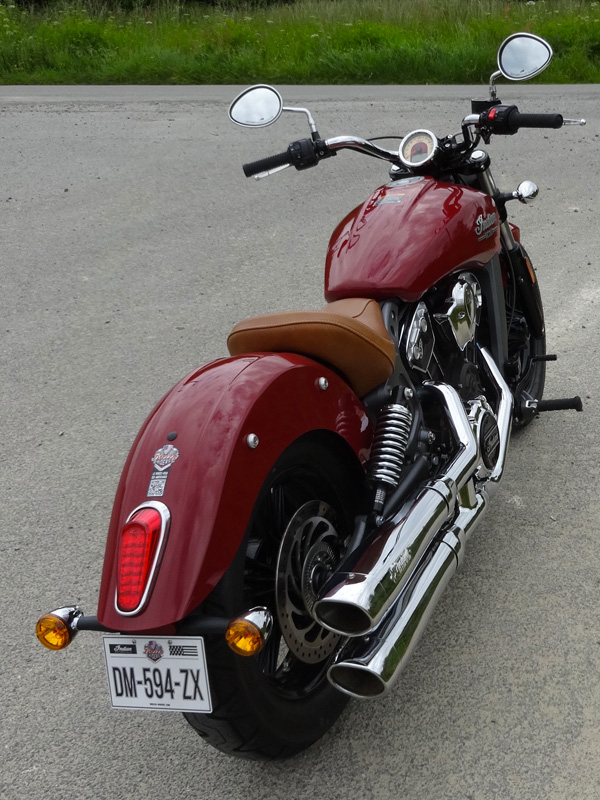 vie à bord : indian scout