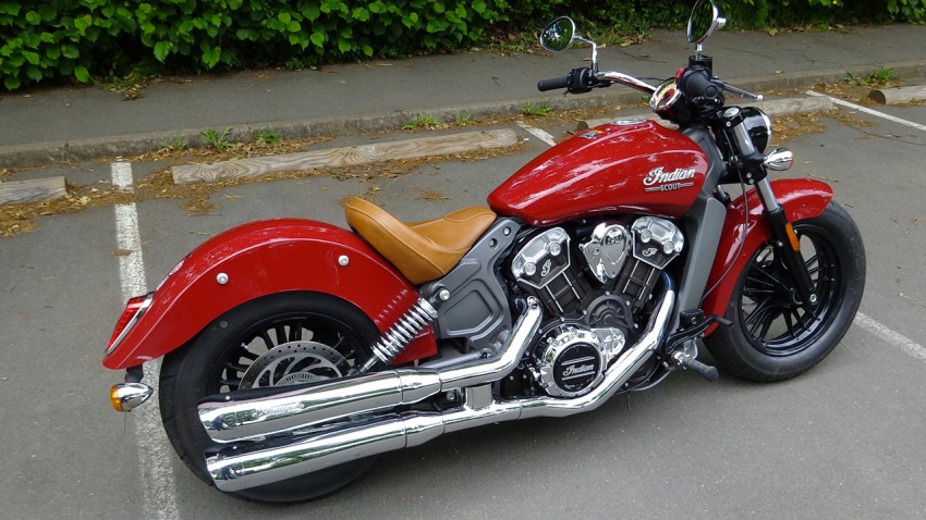 Indian moto Scout à Rennes