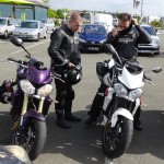 moto sportive sans bulle