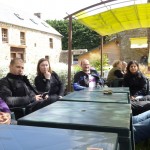 groupe de motard à port de Dinan