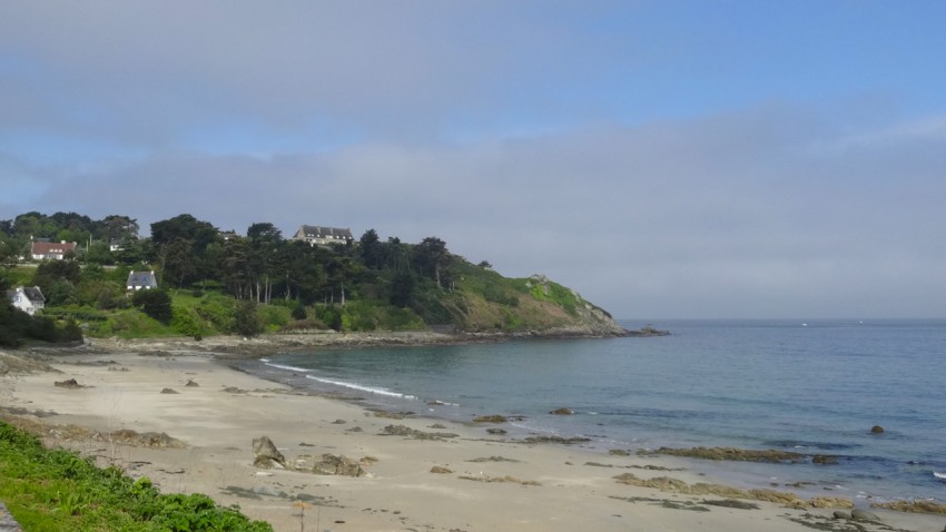 plage de sable fin en Bretagne