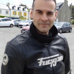 Motard Rennais en cuir moto : Jean-Claude