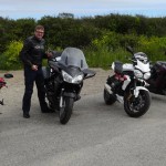 motards Rennais en Bretagne au Cap de la Chèvre