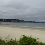 plage à Morgat, dans le Finisitère