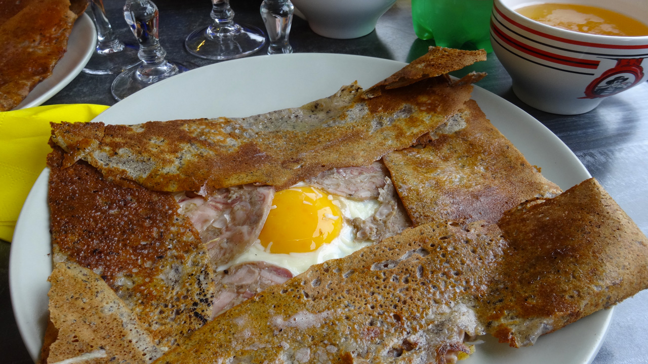 galette complète Crêperie Atao Aman à morgat