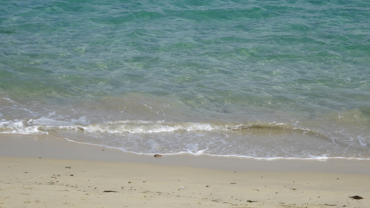 couleur de la mer en Bretagne magnifique