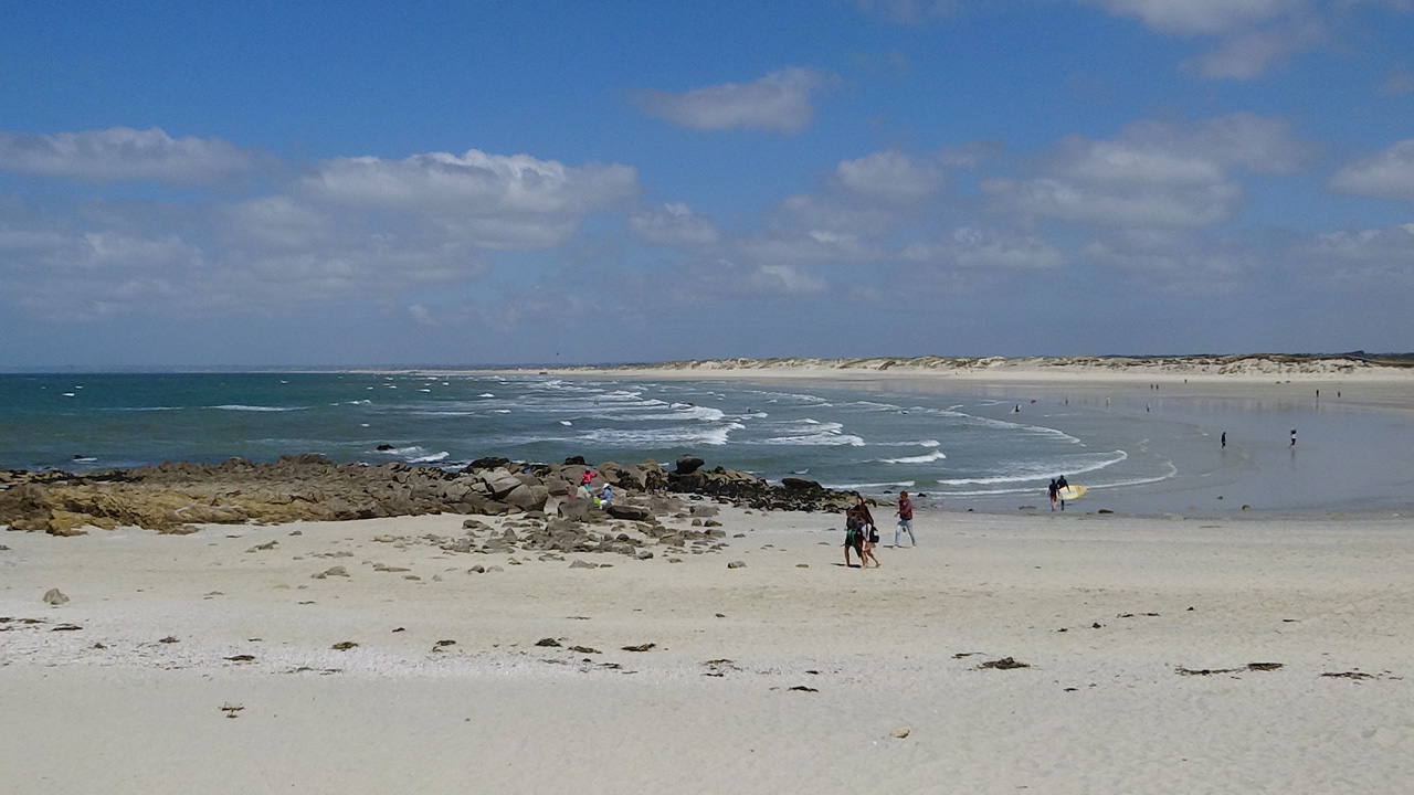 Spot de Surf : Pointe de la torche (Finistère sud)