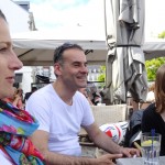 Magda, Jean-Claude et Laura à Concarneau