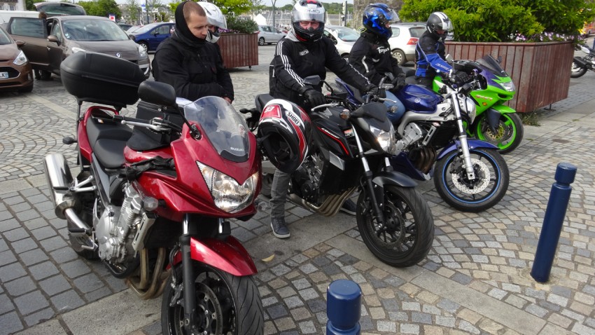 Motards Rennais à Concarneau