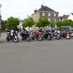 Pontivy à moto