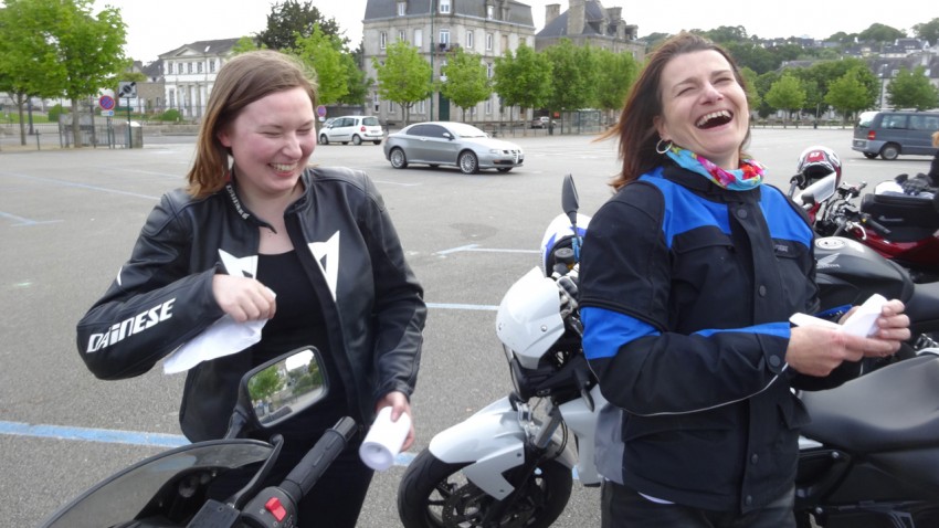 Laura et Magda à Pontivy