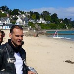 Laura, Magda et Jean-claude à Douarnenez