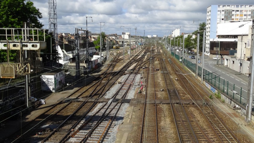 Gare de Rennes, rue d'Alma