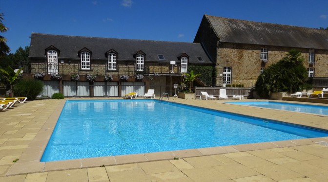 piscine au domaine des ormes