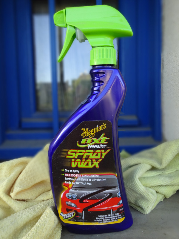 Spray Wax, le lustreur pour une parfaite finition de la peinture