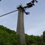 balançoire, tyrolienne, saut à l'élastique à Souleuvre