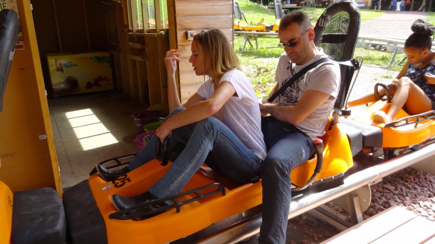 luge d'été en Normandie