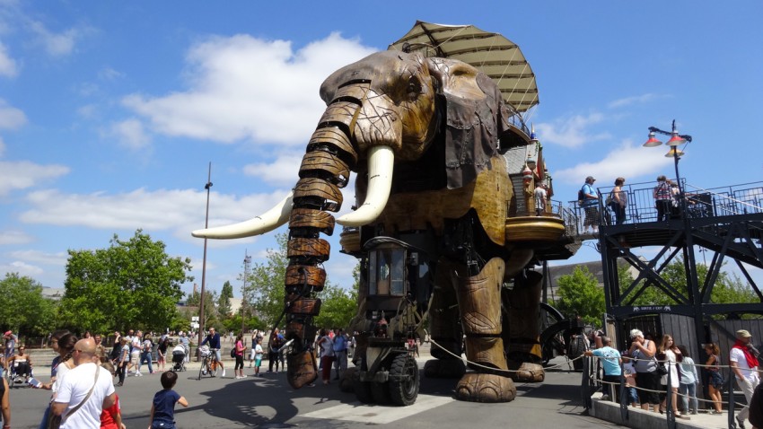 L'éléphant, la machine de l'île de Nantes