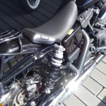 confort pour le pilote sur le Street bob