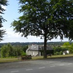 vue panoramique à Montreuil sur ille