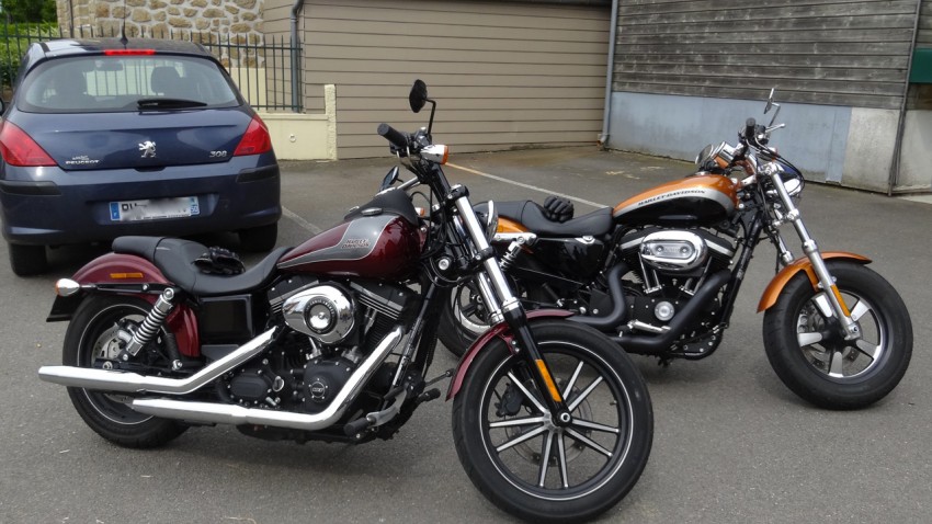 Street bob et XL 1200 CA