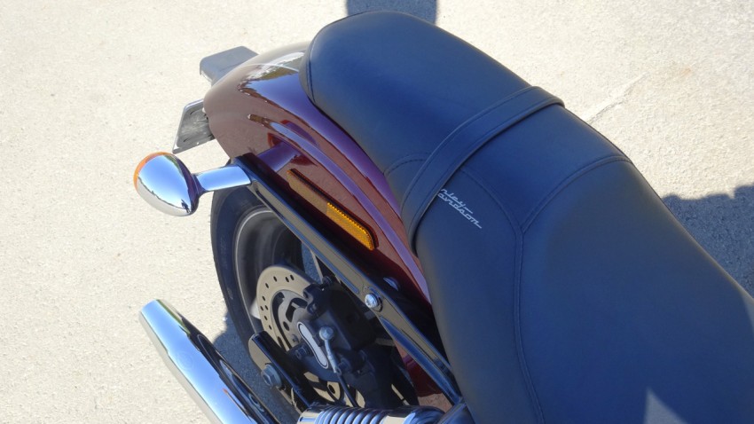 selle passager sur le Street Bob