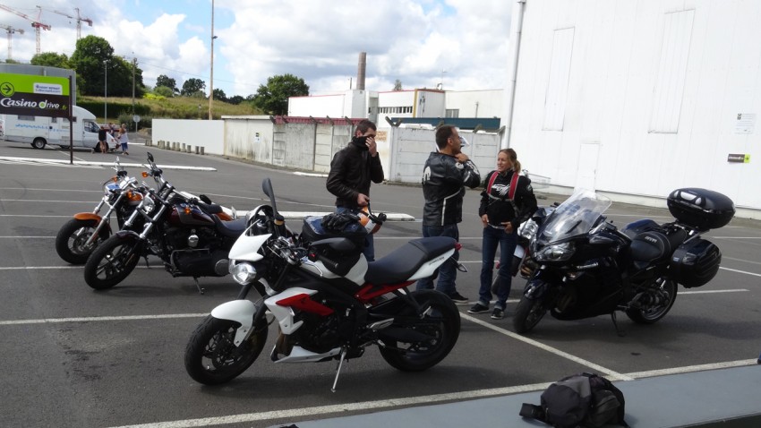 sortie moto au départ de Rennes (St Grégoire)