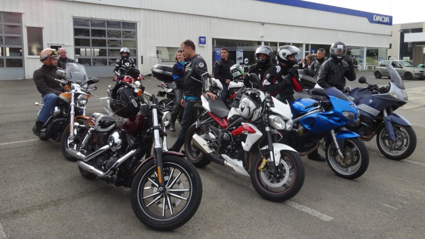 groupe de motard à Rennes