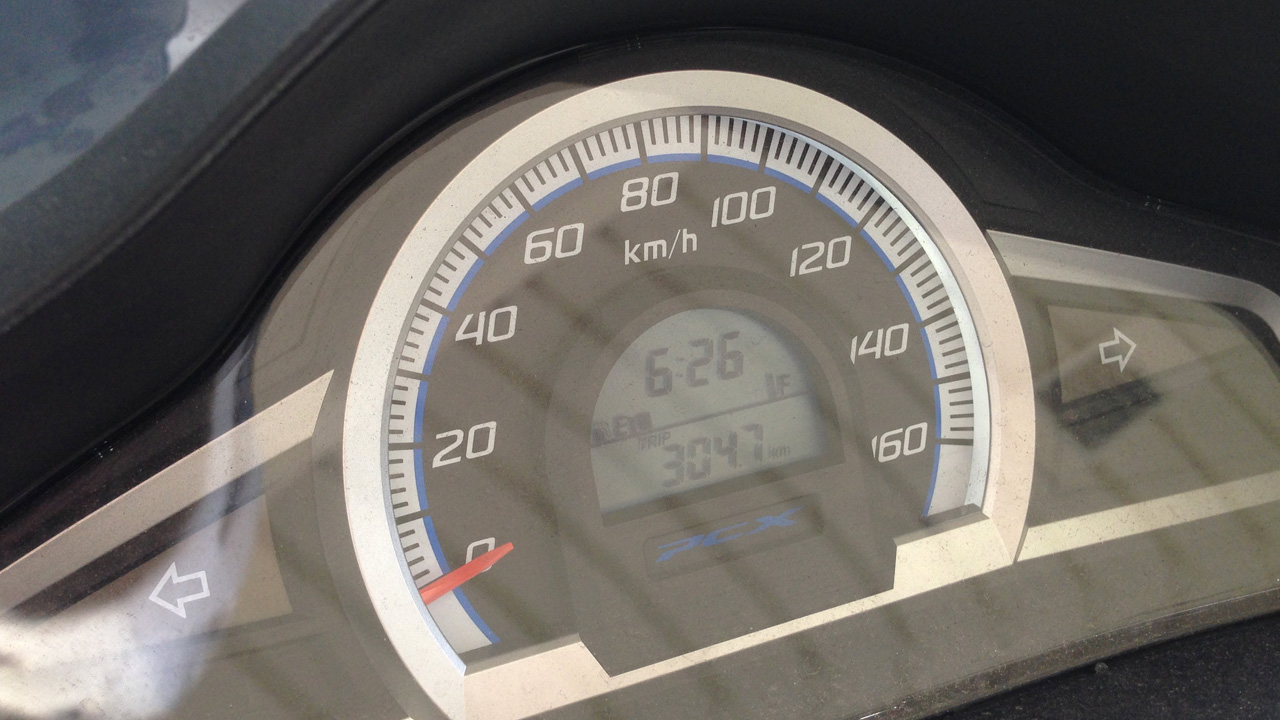  Honda PCX 125 : 8 litres pour 300km