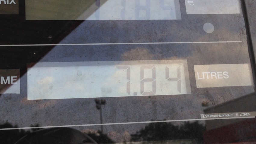 7,84 litres pour 300km