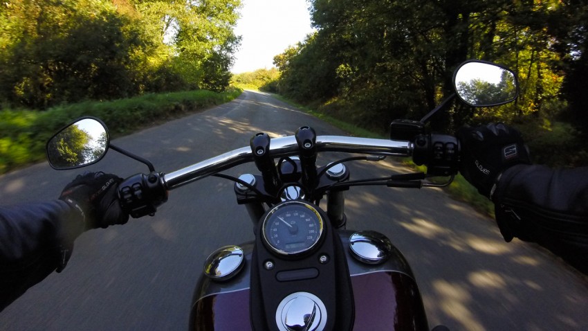 vie à bord d'une Harley Davidson