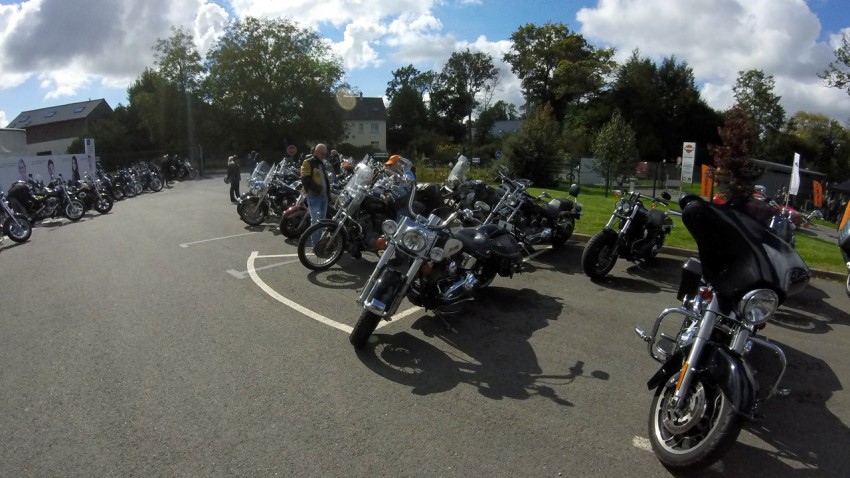 rassemblement Harley à Rennes