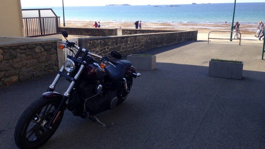 Harley Davidson de M. Jazt à St Malo
