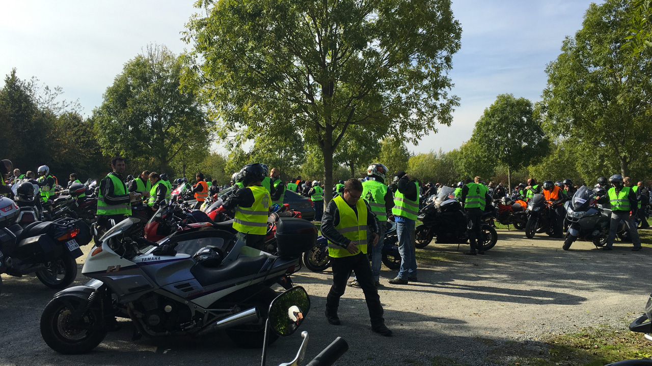 organisation au top pour cette manif à Rennes