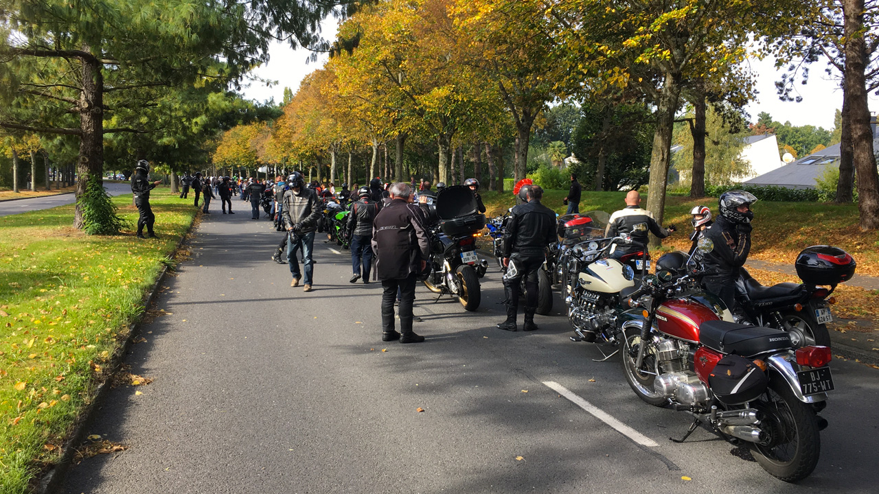 Groupe de motards