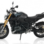 BMW R 1200 R 2015 : Style, noire avec fourche or