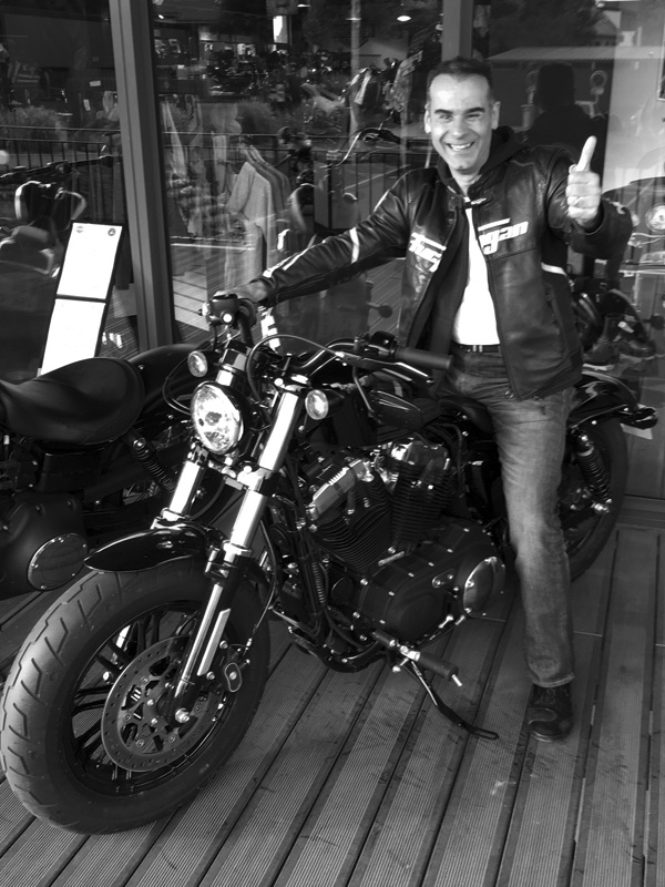 Nouvelle moto de Jean-Claude : Sportster 1200 XL Forty Eight 2016