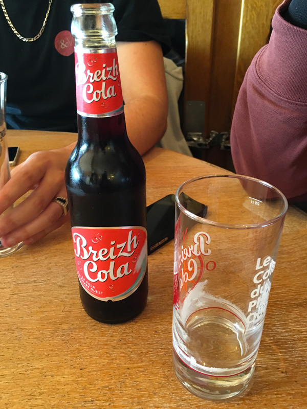 Breizh cola au Breizh café de Cancale