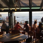 vue mer depuis le Breizh Café de Cancale