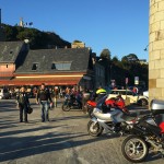 port de Cancale pour les motards Rennais