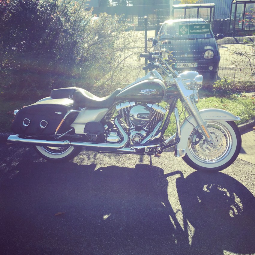 Harley Davidson Roadking de David Jazt en novembre 2015